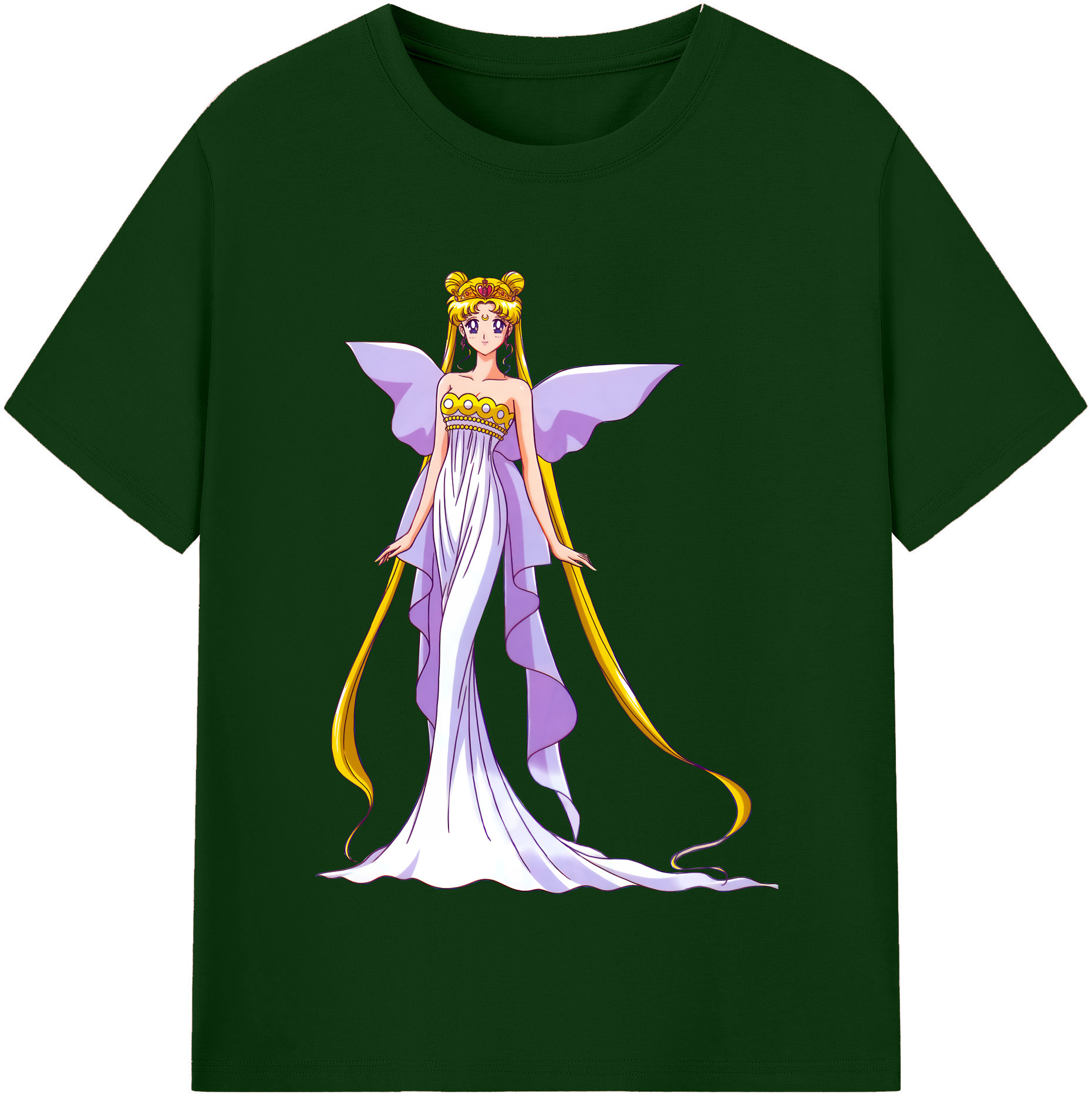 （画像用） 美少女戦士セーラームーン 愛野 美奈子 あいの みなこ Sailor Moon Aino Minako 綿100％半袖Tシャツ（フロントプリント）